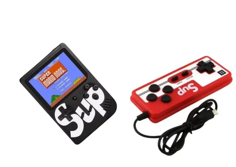 GEME BOY PORTAPLE CONSOLE 401 GAMES + PAD BLACK