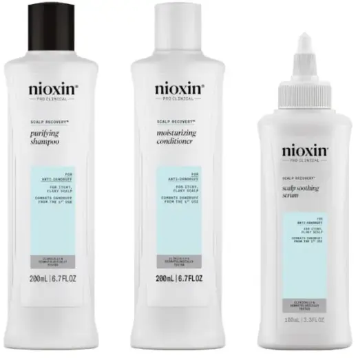Nioxin Scalp Recovery Gift Set for Dandruff 3 Pc
