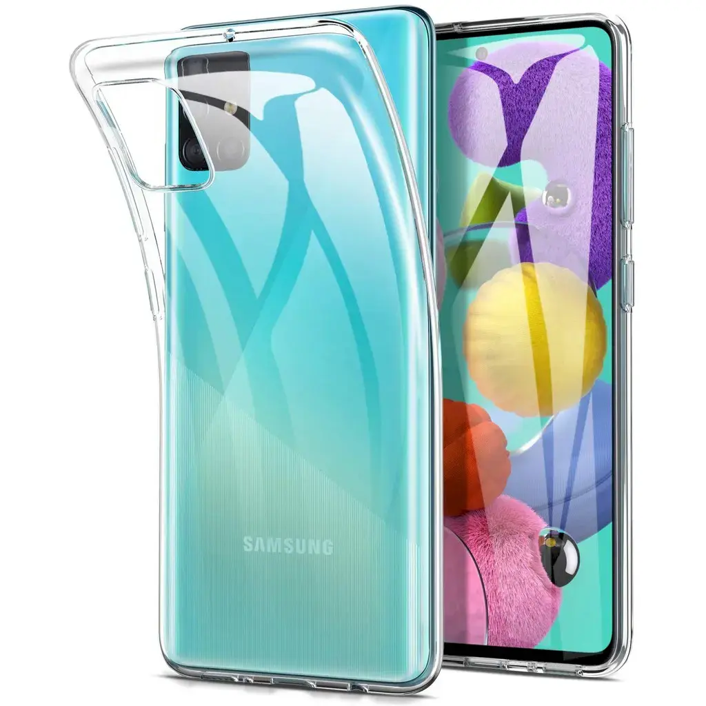 Reals Case ultra 1 mm silicone case for Samsung A515 Galaxy A51 transparent