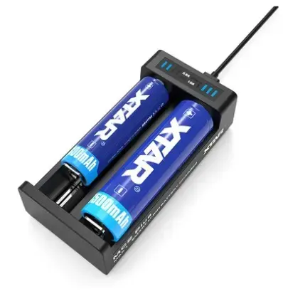 XTAR Charger for 1-2 Li-ion batteries