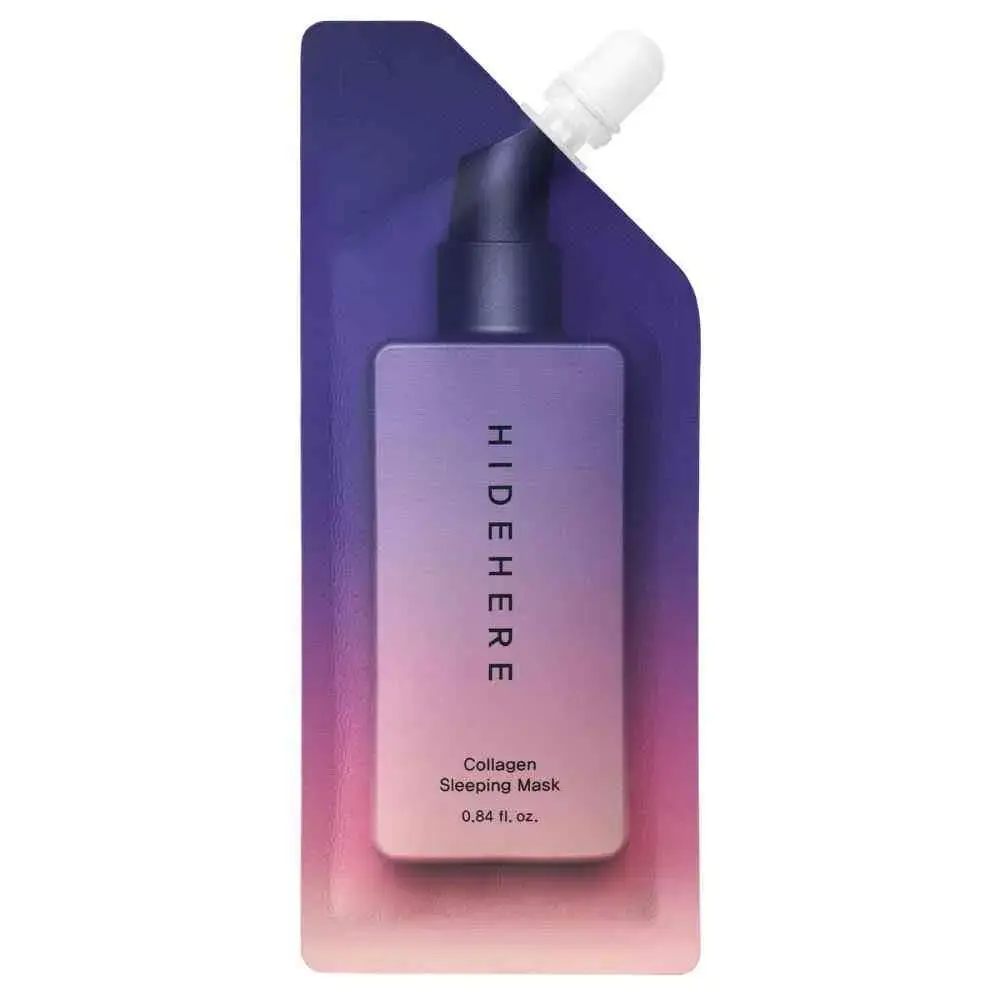 HideHere, Collagen Sleeping Mask, Hydrating & Moisturising, Night Sleeping Mask, 25 ml