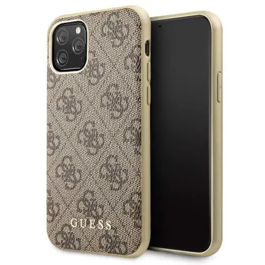 GUHCN58G4GB Guess 4G Cover for iPhone 11 Pro Brown