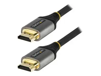 StarTech.com 12ft (4m) HDMI 2.1 Cable, Certified Ultra High Speed HDMI Cable 48Gbps, 8K 60Hz|4K 120Hz HDR10+ eARC, Ultra HD 8K HDMI Cable|Cord w|TPE Jacket, For UHD Monitor|TV|Display - Dolby Vision|Atmos, DTS-HD (HDMM21V4M) - HDMI cable with Ethernet - 4