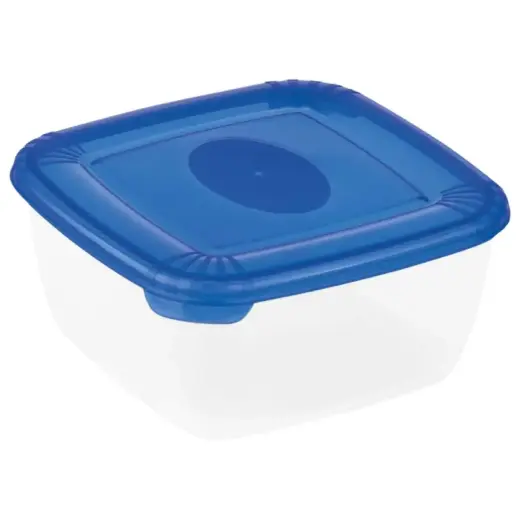 Uzglabāšanas trauciņš Polar box kvadrāta 460ml, zils