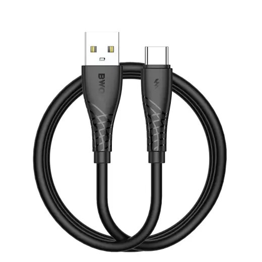 BWOO BO-X318C провод для передачи данных и зарядки | USB-A на USB-C | 27W | 1m | черный