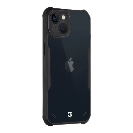 Tactical Quantum Stealth Cover for Apple iPhone 13 Clear|Black