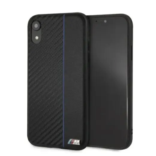 Etui hardcase BMW BMHCI61CAPNBK iPhone Xr navy|niebieski Carbon
