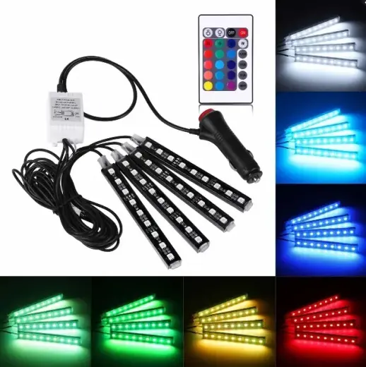 Goodbuy car interior light RGB 4 x 9 LED