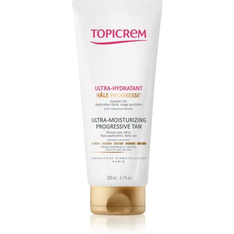 TopicremUltra-Moisturizing Progressive Tanning Sensitive Skin 200ml