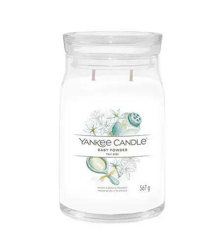 Yankee Candle Baby Powder signature candle 567 g
