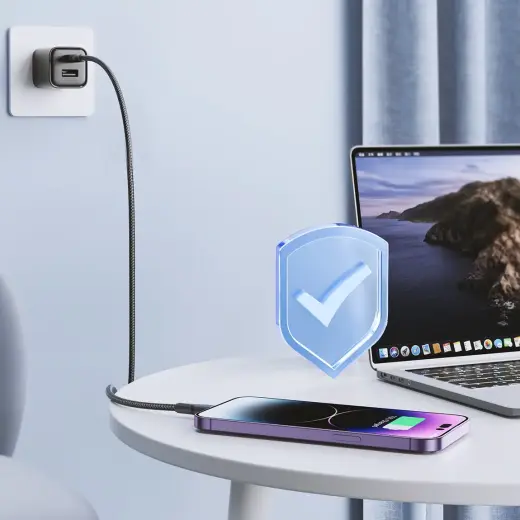 Joyroom Surpass Series S-CL020A11 datu pārraides un uzlādes vads | USB-C uz Lightning | 20W | 1.2m | melns