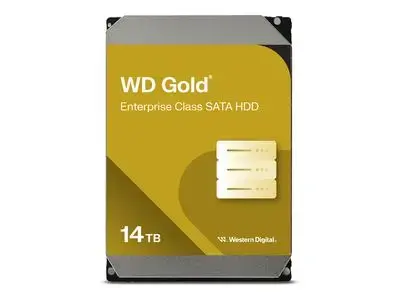 WD Gold WD142KRYZ - hard drive - Enterprise - 14 TB - SATA 6Gb|s