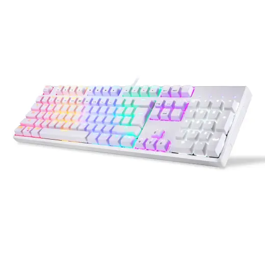 Mechanical keyboard Motospeed CK107 (white)