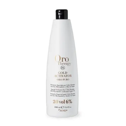 FanolaGold Therapy Gold Activator Pure Gold Oxidizer 1000ml 20 VOL | 6%