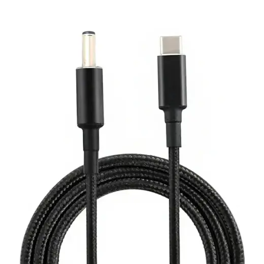 Кабель для зарядки ноутбука Fusion USB-C для DELL 4.5x3.0|0.6 мм | 18,5 В-20 В | 100 Вт | 1,8m