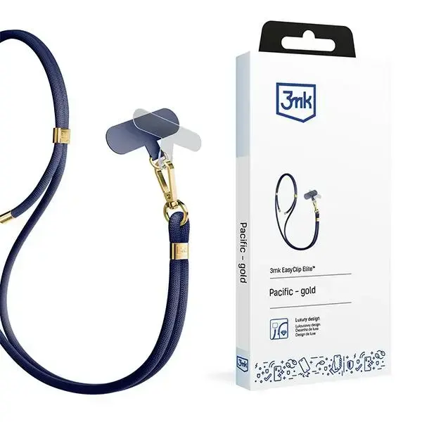 3MK EasyClip Elite Pacific (gold) Phone Lanyard