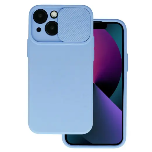 Fusion Camshield Soft maciņš telefonam Samsung Galaxy A55 5G (A556) violets (ar kameras aizsargu)