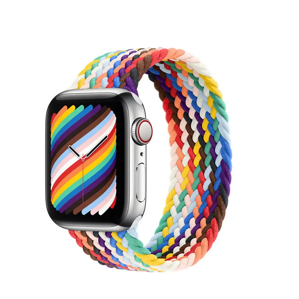 Braided loop for Apple Watch 42/44/45/49 design 1 multicolored