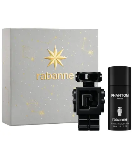 Set Paco Rabanne: Phantom, Eau De Parfum, For Men, 100 ml + Phantom, Deodorant Spray, For Men, 150 ml