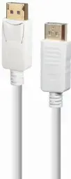 Kabelis Gembird DisplayPort Male - DisplayPort Male 1.8 m White 4K