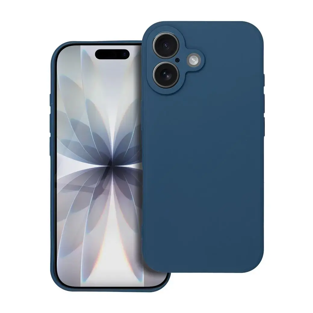 Soft maciņš telefonam iPhone 17 tumši zils