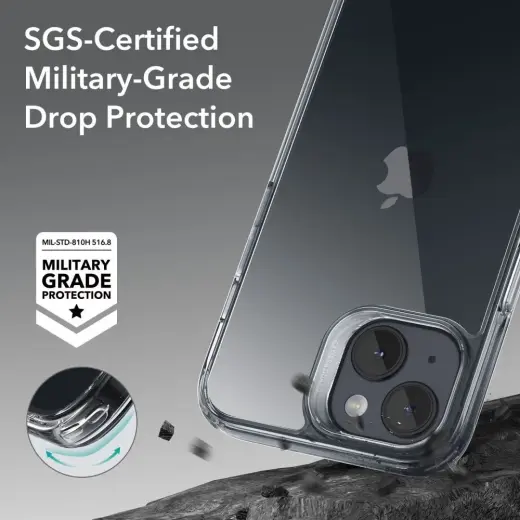 ESR ICE SHIELD IPHONE 15 PLUS CLEAR Foto 6