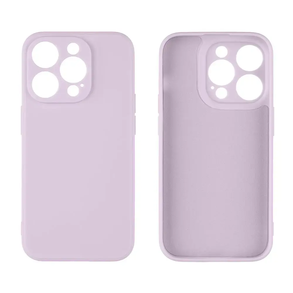 OBAL:ME Matēts TPU maciņš Apple iPhone 15 Pro violets