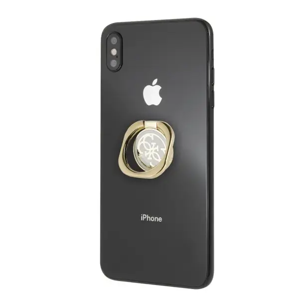 Guess Ring stand GURSEQGWH złoto-biały |gold & white 4G