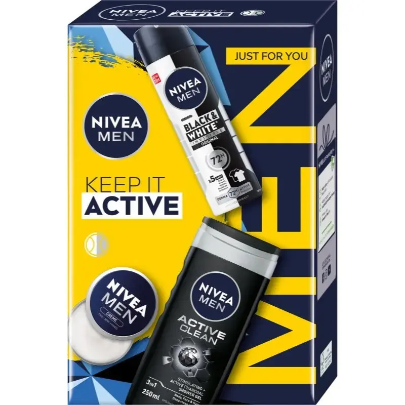 Nivea Keep It Active Men's Set - 30ml Set