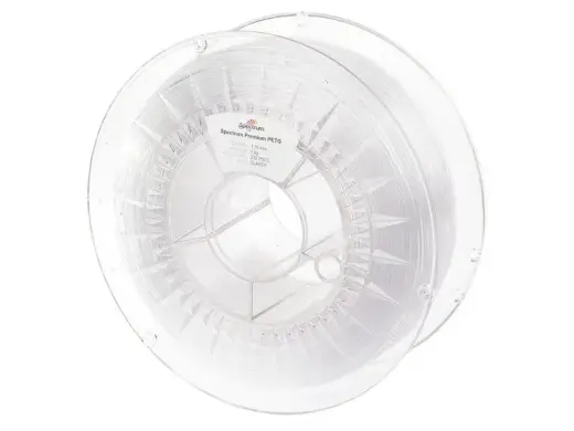 Filament PET-G transparent GLASSY 1kg Spectrum