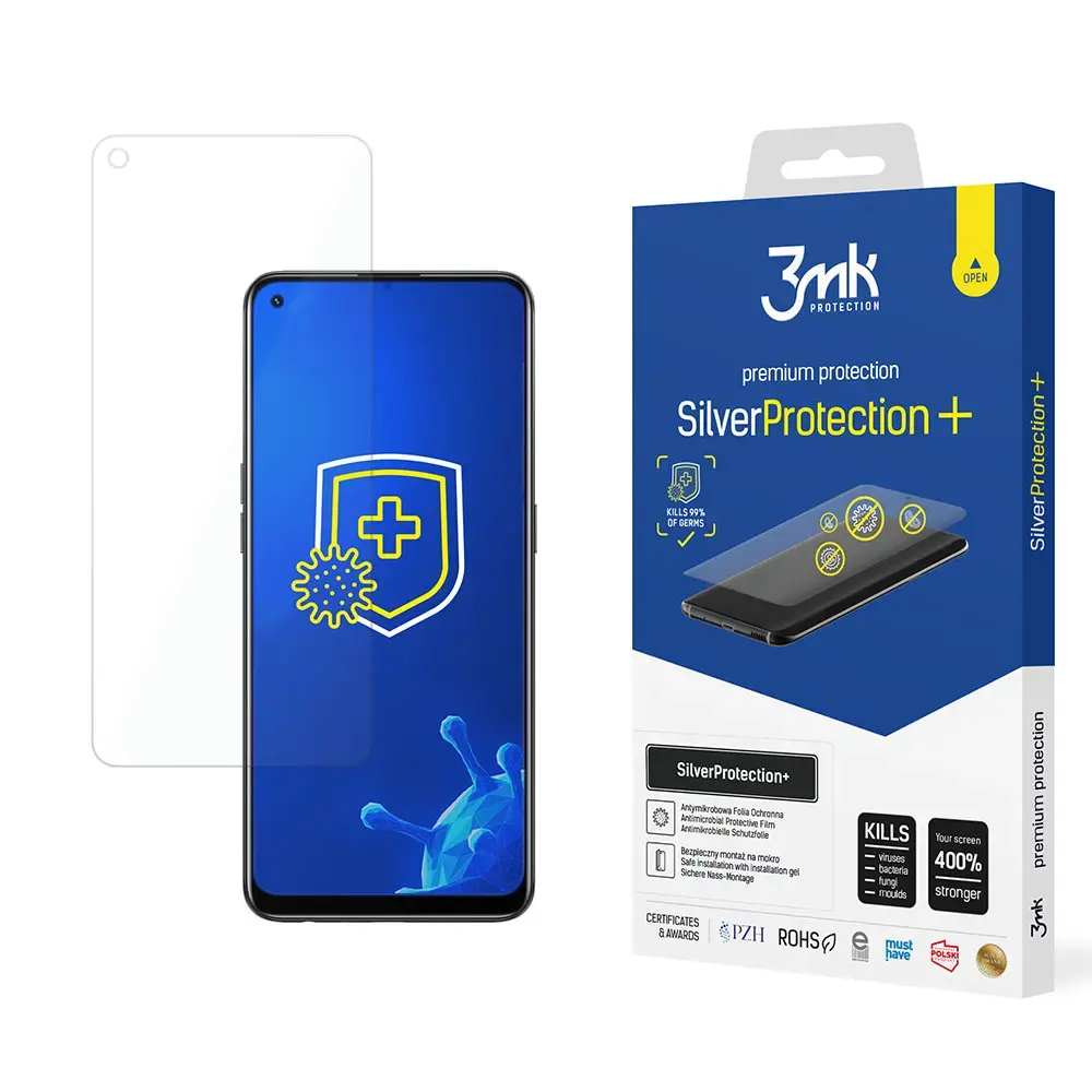 Oppo F19 Pro - 3mk SilverProtection+ screen protector