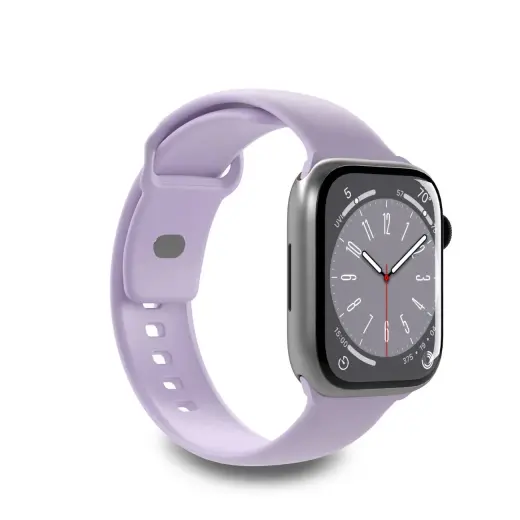 Puro Icon nutikella rihm Apple Watch (42/44/45/49 mm) jaoks | silikoonist | lilla
