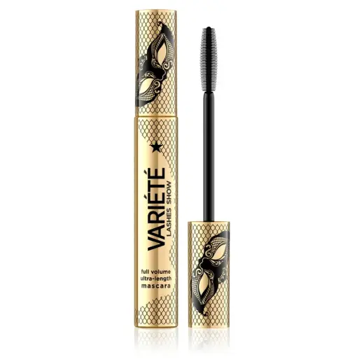 Eveline Cosmetics, Variete, Full volume, Mascara, Black, 10 ml