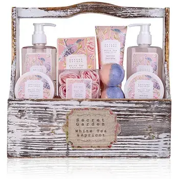 Accentra Secret Garden Gift Set - Dárková sada v dřevěném košíku
