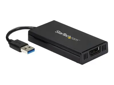 StarTech.com USB 3.0 to DisplayPort Adapter - DisplayLink Certified - 4K 30Hz - USB | DisplayPort adapter - TAA Compliant - 9 m