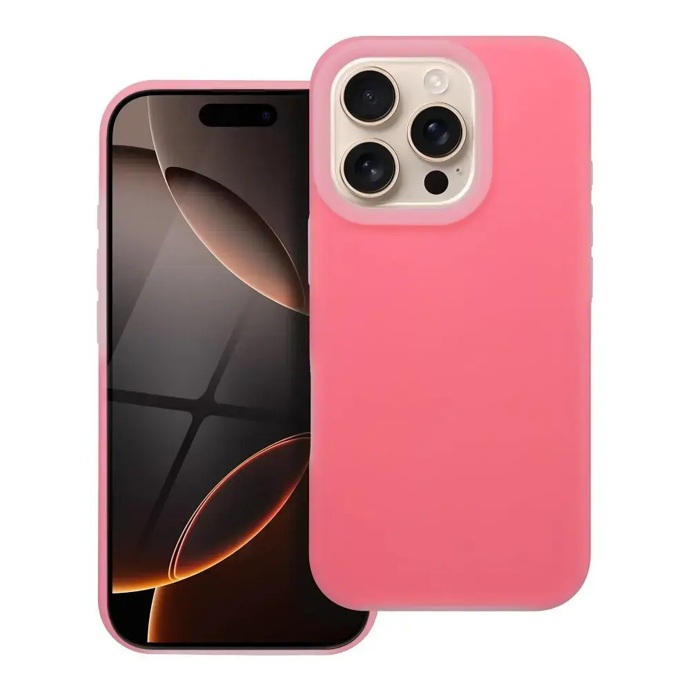 Fusion Candy silikona aizsargapvalks Apple iPhone 16 Pro Max rozā