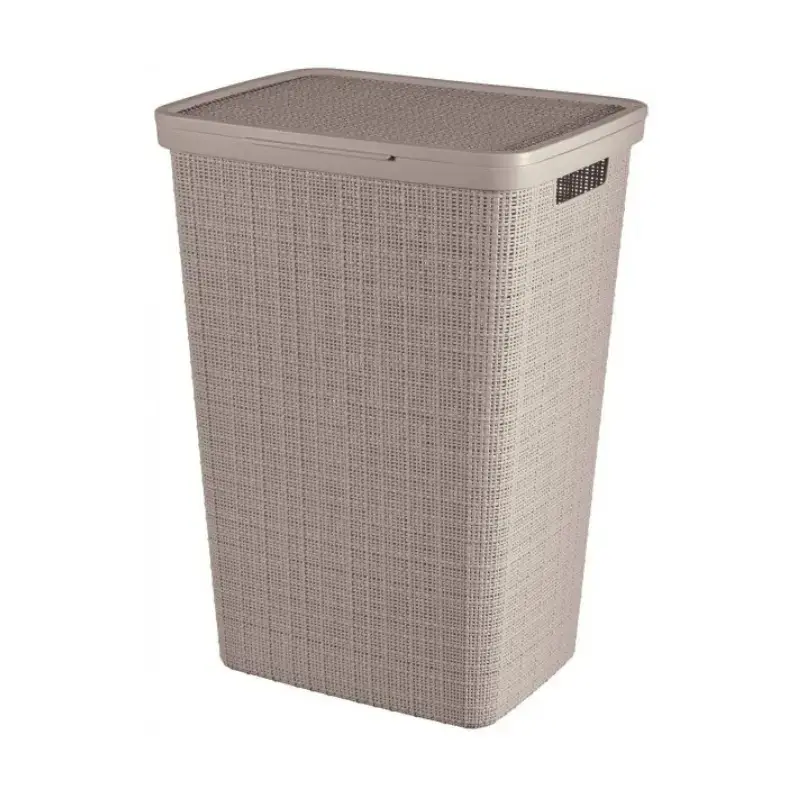 Pesukast džuut 58L 43x34x60cm beež
