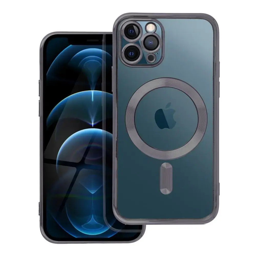 Electro Mag maciņš ar MagSafe atbalstu telefonam iPhone 11 Pro melns