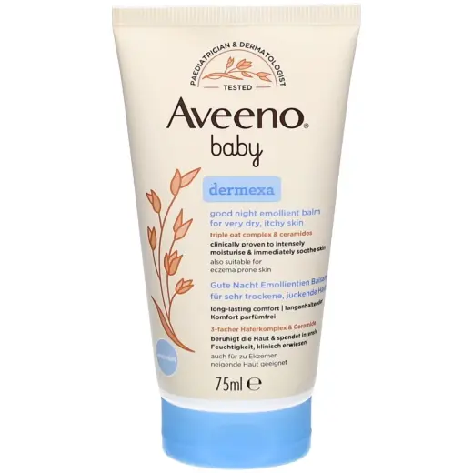 Aveeno® Baby Dermexa Gute Nacht Emollient Balsam Für Sehr Trockene Haut - Jetzt 20% Sparen Mit Code "20aveeno