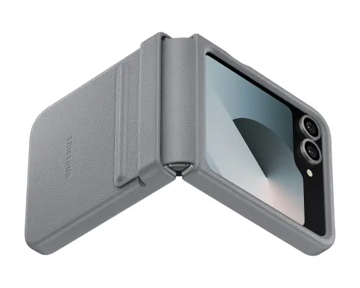 EF-VF741PJE Samsung KindSuit Case for Galaxy Z Flip 6|7 FE Gray (Damage Package)