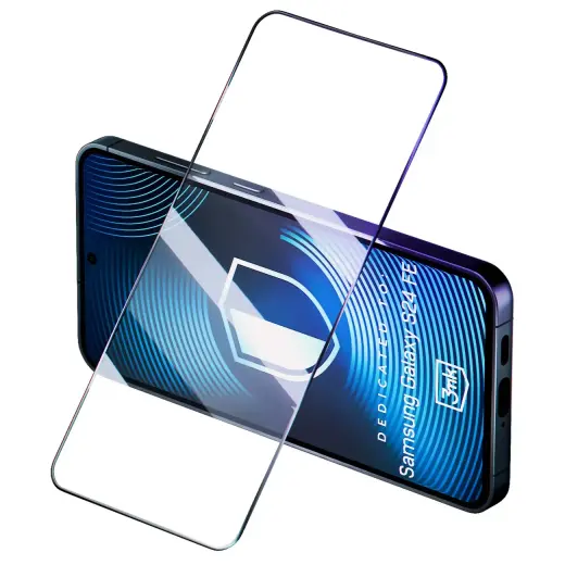 3mk HardGlass Max Lite tempered glass for phone Samsung Galaxy S24 FE black
