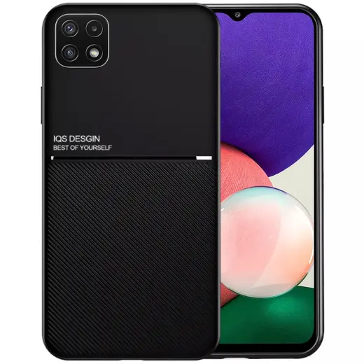 Fusion Biznes silicone back case for Samsung A226 Galaxy A22 5G black