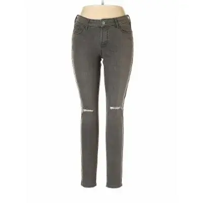 Old Navy Jeans - Mid/Reg Rise: Gray Bottoms - Size 12