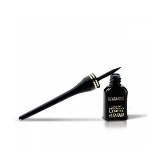 Eveline Precision Liquid Eyeliner 2000 Procent Black 4 Ml