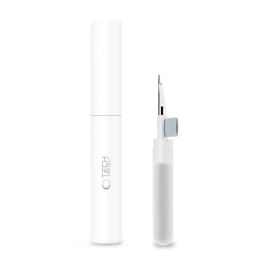 TECH-PROTECT CS02 CLEANER SET 3IN1 FOR EARPHONE WHITE