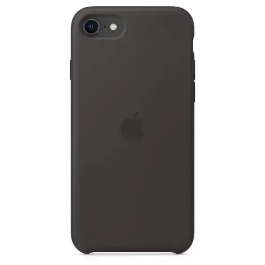 MXYH2ZM|A Apple Silicone Cover for iPhone 7|8|SE2020|SE2022 Black