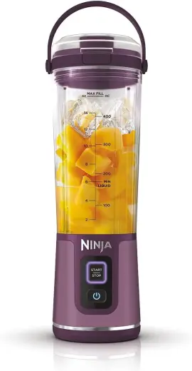 Ninja pārnēsājams bezvadu kokteiļu blenderis, 0.5l, violets