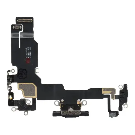 Charging flex USB for IPHONE 15 black (pulled)