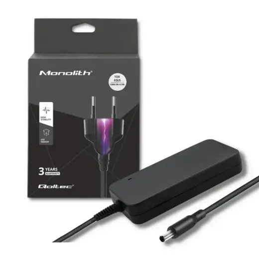 Qoltec Power adapter for laptop Asus | 135W | 20V | 6.75A | 5.5*2.5 | +power cable