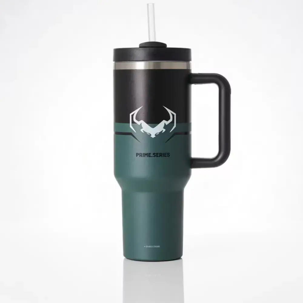 Diablo Gothic Insulated Mug with Handle green